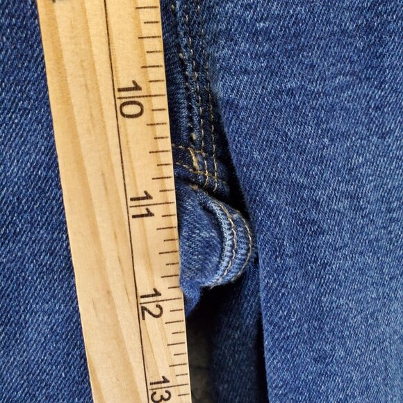 Old Navy Jeans Womens 0 Blue Flare Higher High-Rise Secret-Smooth Pockets - Picture 6 of 12